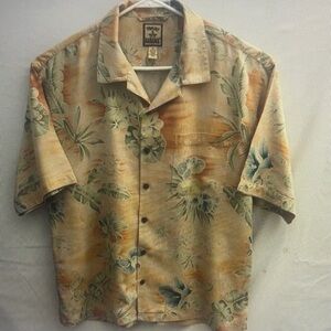 Tropical Floral Short Sleeve Shirt